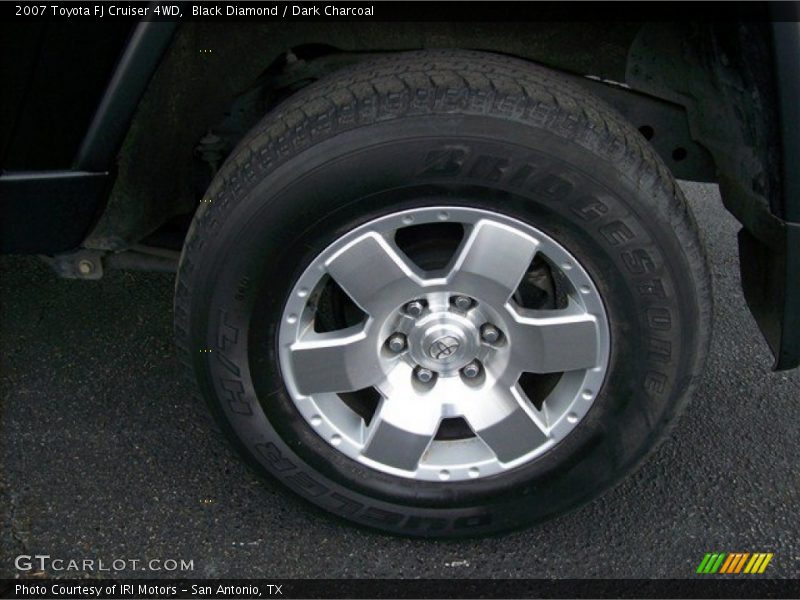 Black Diamond / Dark Charcoal 2007 Toyota FJ Cruiser 4WD