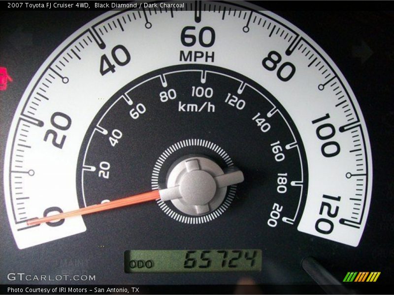 Black Diamond / Dark Charcoal 2007 Toyota FJ Cruiser 4WD