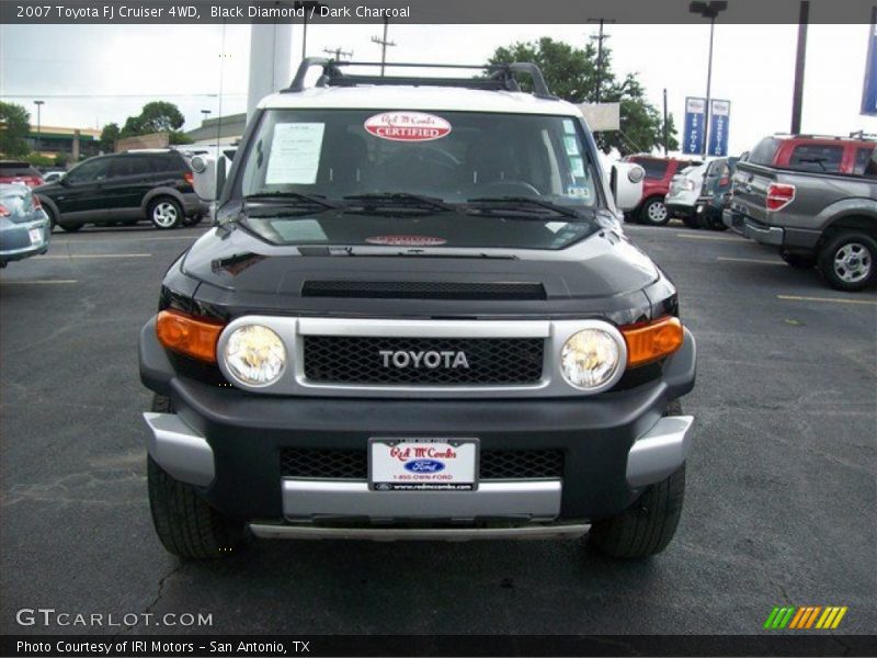 Black Diamond / Dark Charcoal 2007 Toyota FJ Cruiser 4WD