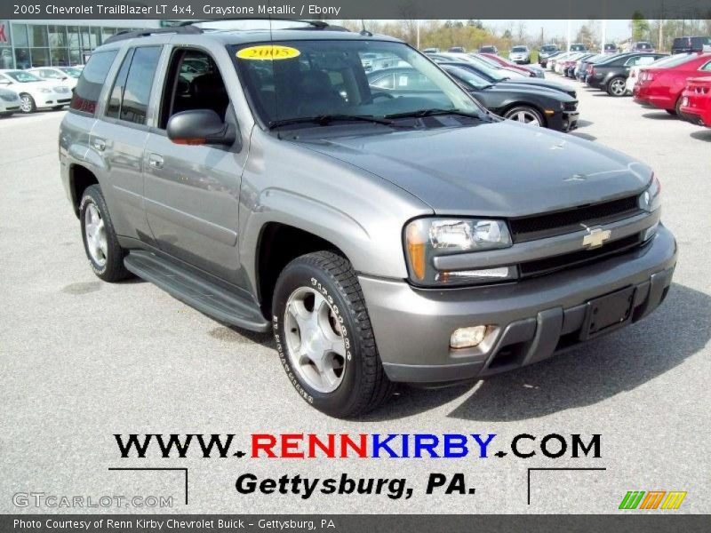 Graystone Metallic / Ebony 2005 Chevrolet TrailBlazer LT 4x4