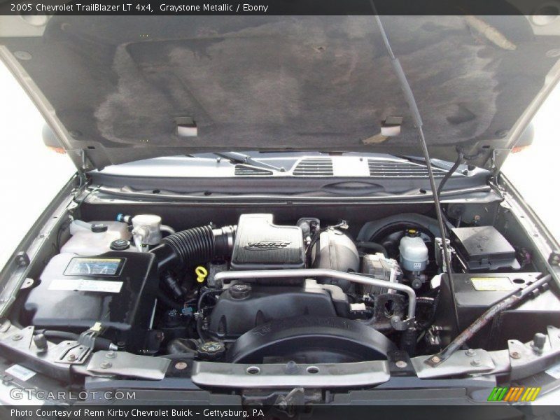 Graystone Metallic / Ebony 2005 Chevrolet TrailBlazer LT 4x4