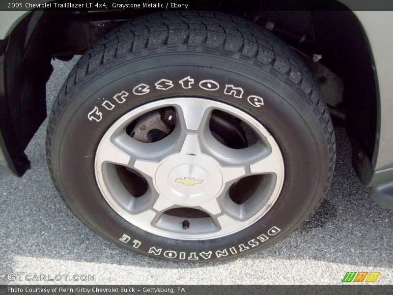 Graystone Metallic / Ebony 2005 Chevrolet TrailBlazer LT 4x4