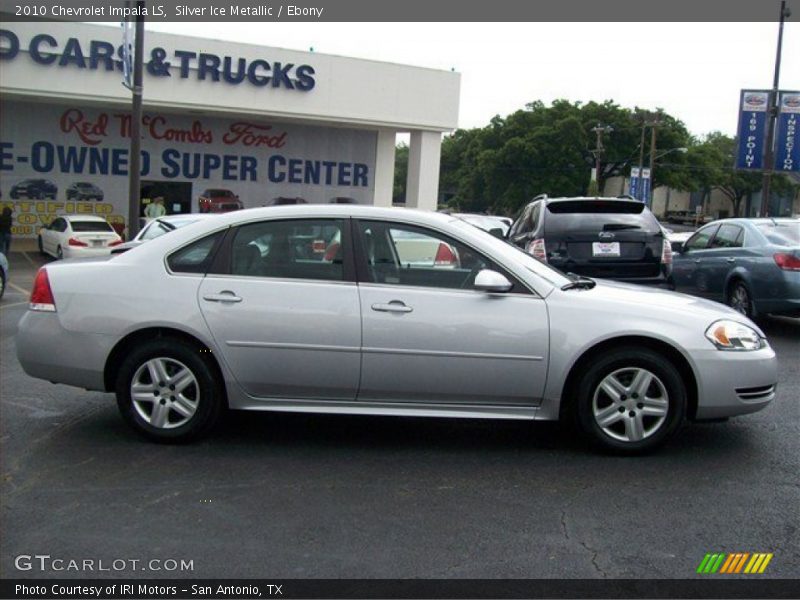 Silver Ice Metallic / Ebony 2010 Chevrolet Impala LS