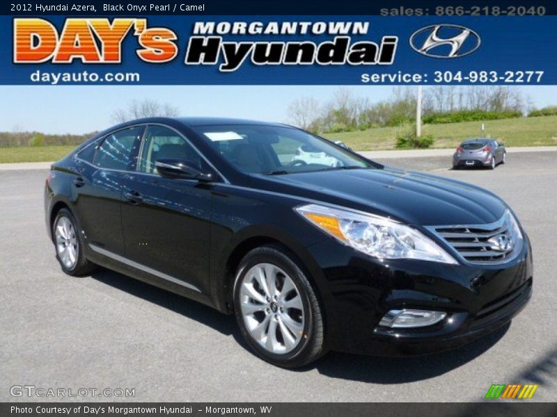 Black Onyx Pearl / Camel 2012 Hyundai Azera