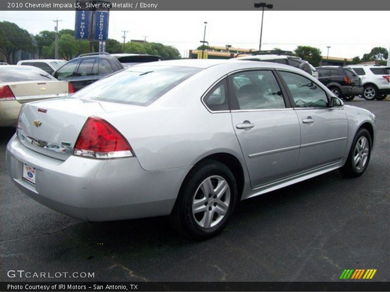 Silver Ice Metallic / Ebony 2010 Chevrolet Impala LS