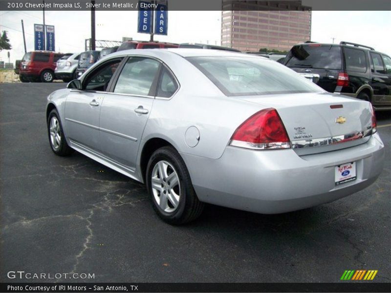 Silver Ice Metallic / Ebony 2010 Chevrolet Impala LS