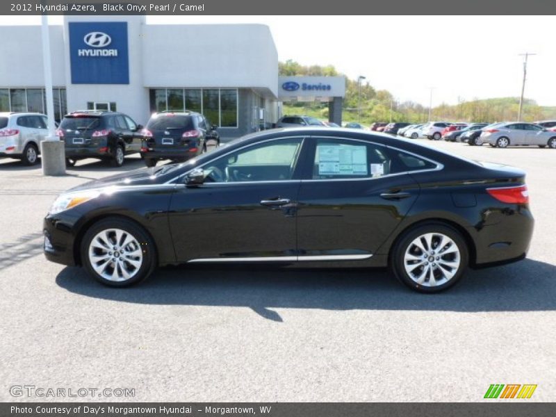 Black Onyx Pearl / Camel 2012 Hyundai Azera