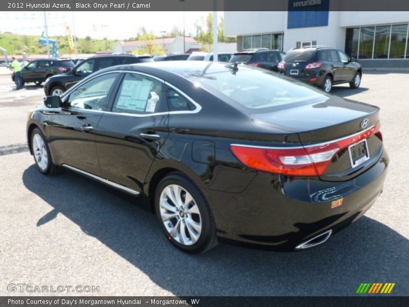Black Onyx Pearl / Camel 2012 Hyundai Azera