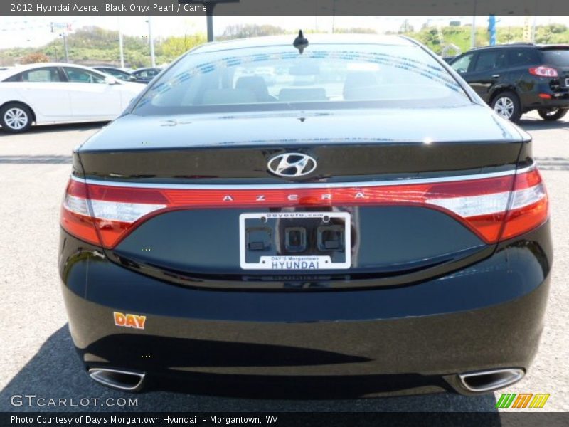 Black Onyx Pearl / Camel 2012 Hyundai Azera