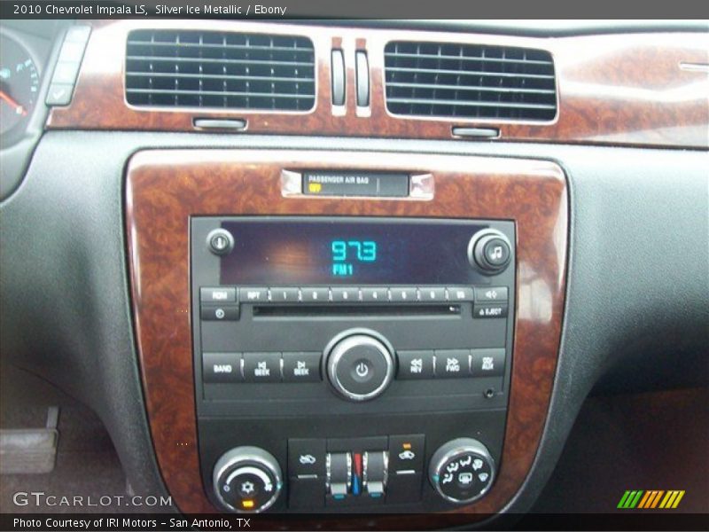 Silver Ice Metallic / Ebony 2010 Chevrolet Impala LS