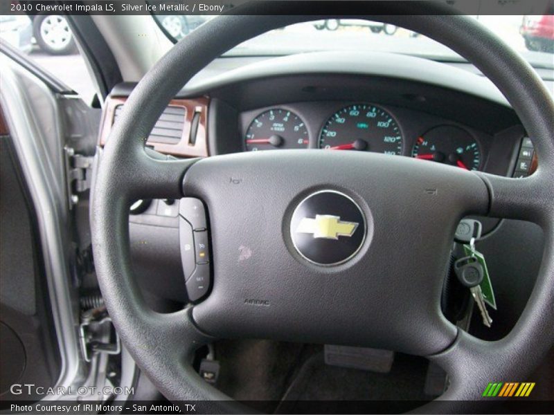 Silver Ice Metallic / Ebony 2010 Chevrolet Impala LS