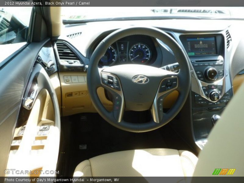 Black Onyx Pearl / Camel 2012 Hyundai Azera
