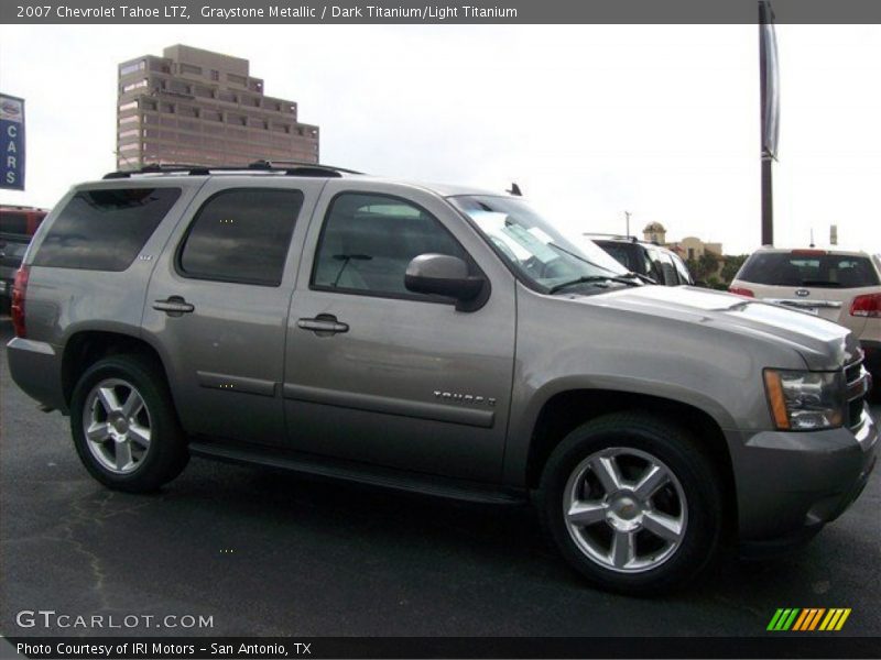 Graystone Metallic / Dark Titanium/Light Titanium 2007 Chevrolet Tahoe LTZ