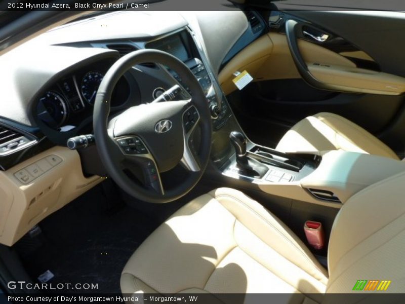 Black Onyx Pearl / Camel 2012 Hyundai Azera