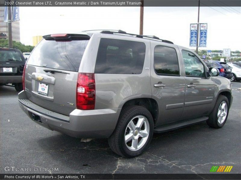 Graystone Metallic / Dark Titanium/Light Titanium 2007 Chevrolet Tahoe LTZ