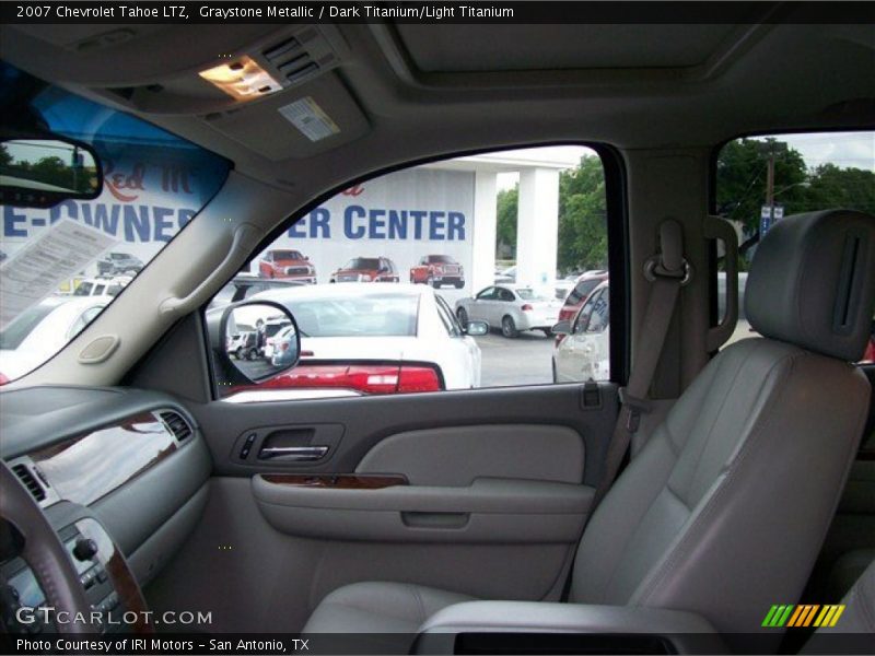 Graystone Metallic / Dark Titanium/Light Titanium 2007 Chevrolet Tahoe LTZ