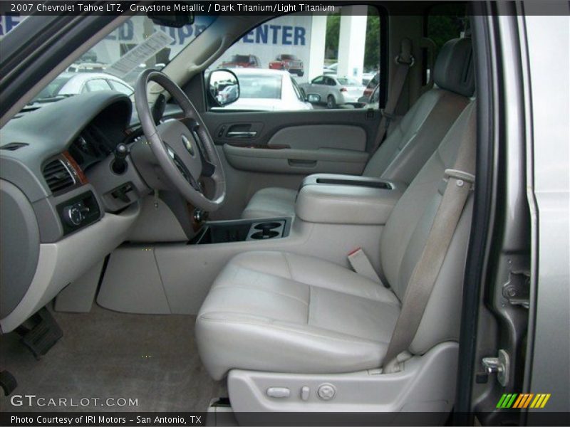 Graystone Metallic / Dark Titanium/Light Titanium 2007 Chevrolet Tahoe LTZ