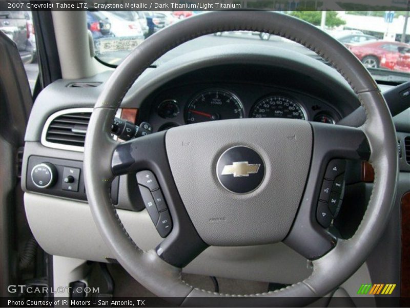 Graystone Metallic / Dark Titanium/Light Titanium 2007 Chevrolet Tahoe LTZ