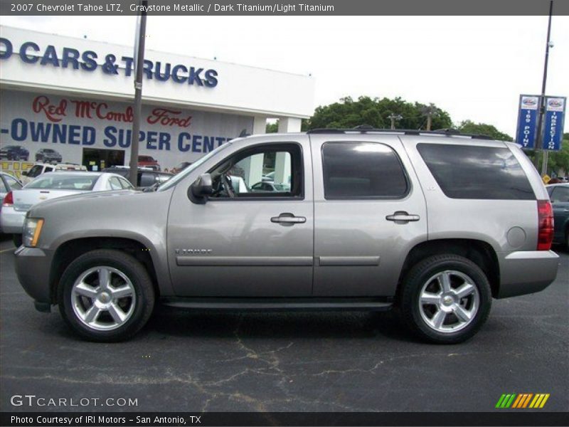 Graystone Metallic / Dark Titanium/Light Titanium 2007 Chevrolet Tahoe LTZ