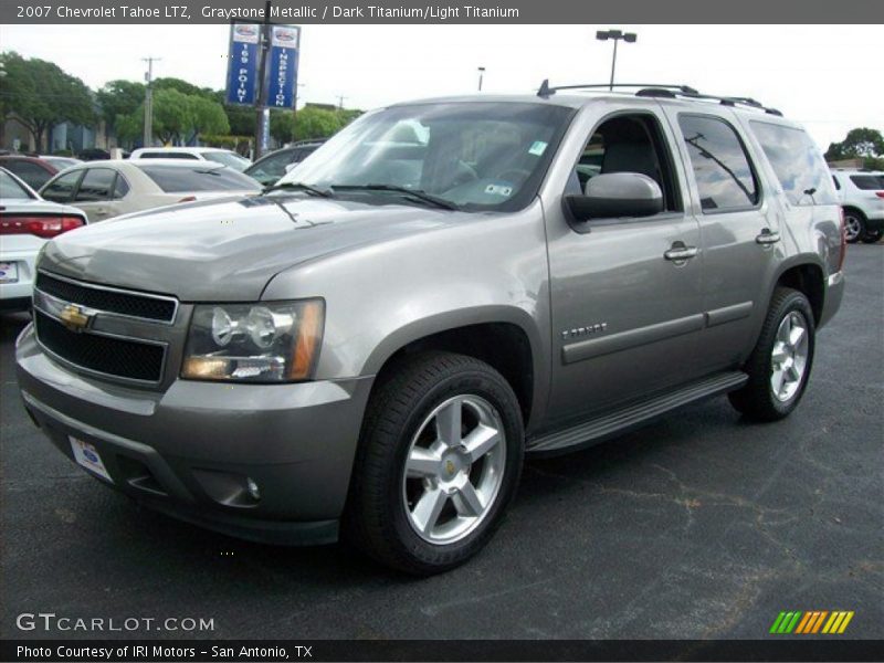 Graystone Metallic / Dark Titanium/Light Titanium 2007 Chevrolet Tahoe LTZ