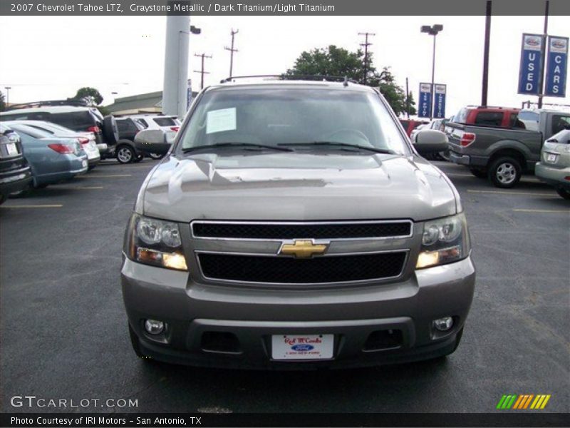 Graystone Metallic / Dark Titanium/Light Titanium 2007 Chevrolet Tahoe LTZ
