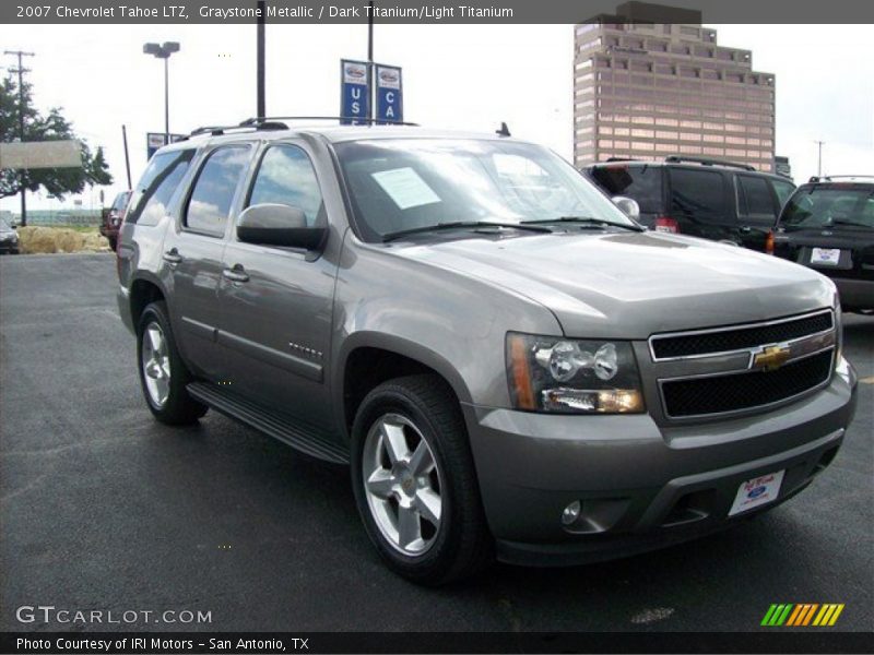 Graystone Metallic / Dark Titanium/Light Titanium 2007 Chevrolet Tahoe LTZ