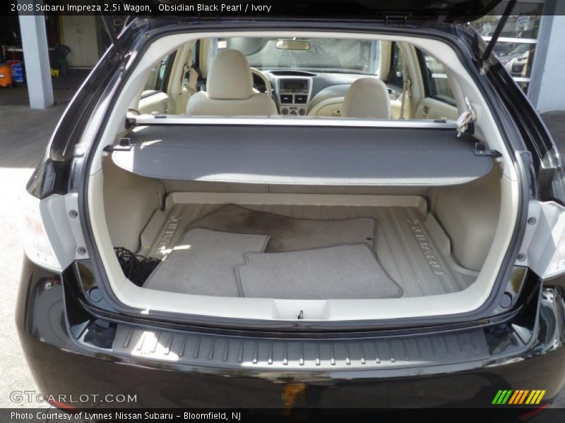 Obsidian Black Pearl / Ivory 2008 Subaru Impreza 2.5i Wagon