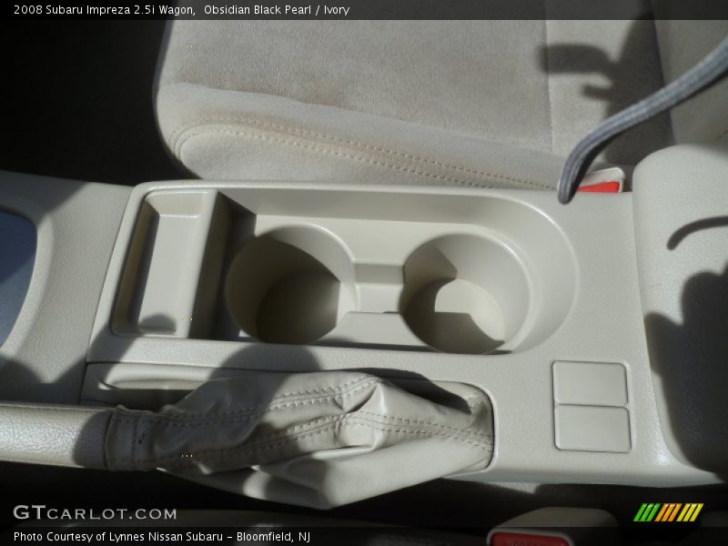 Obsidian Black Pearl / Ivory 2008 Subaru Impreza 2.5i Wagon