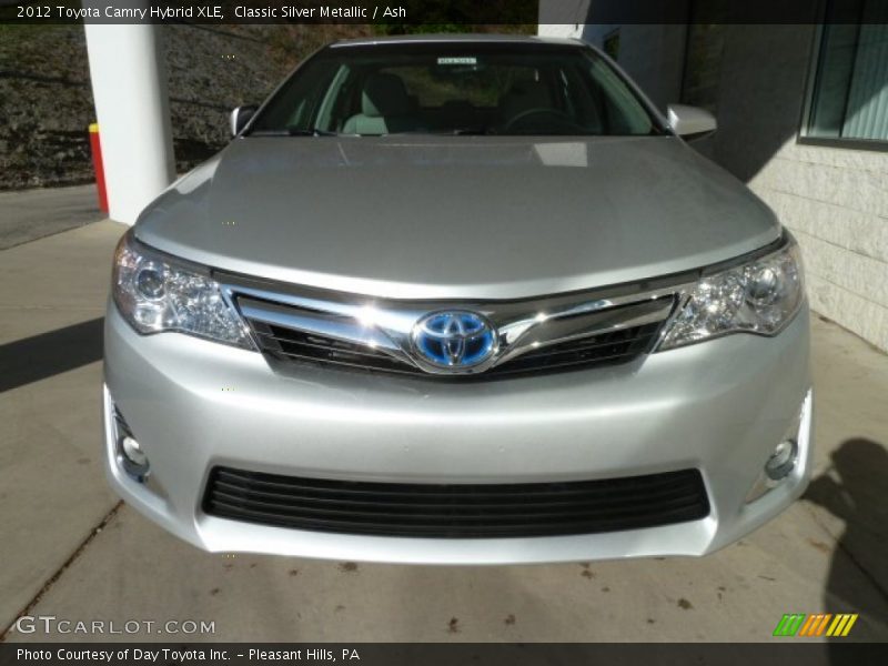 Classic Silver Metallic / Ash 2012 Toyota Camry Hybrid XLE