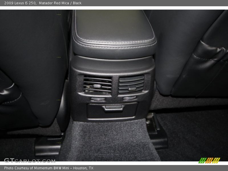 Matador Red Mica / Black 2009 Lexus IS 250