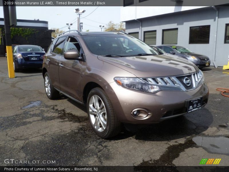 Tinted Bronze Metallic / Black 2009 Nissan Murano LE AWD