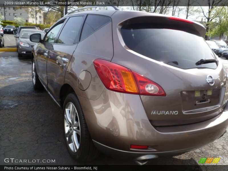 Tinted Bronze Metallic / Black 2009 Nissan Murano LE AWD