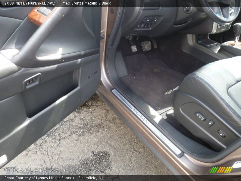 Tinted Bronze Metallic / Black 2009 Nissan Murano LE AWD