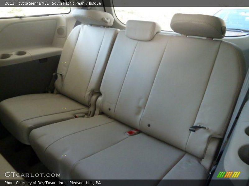 South Pacific Pearl / Bisque 2012 Toyota Sienna XLE