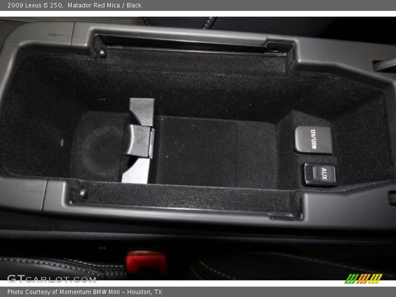 Matador Red Mica / Black 2009 Lexus IS 250
