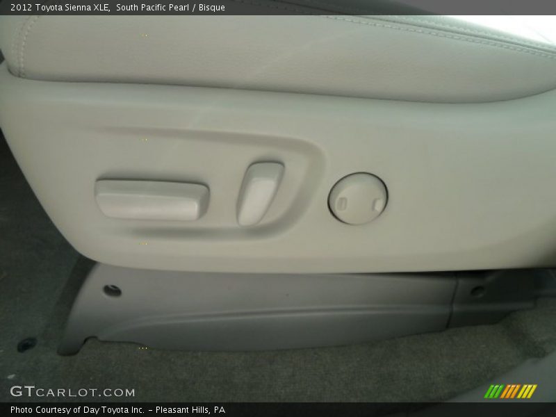 South Pacific Pearl / Bisque 2012 Toyota Sienna XLE