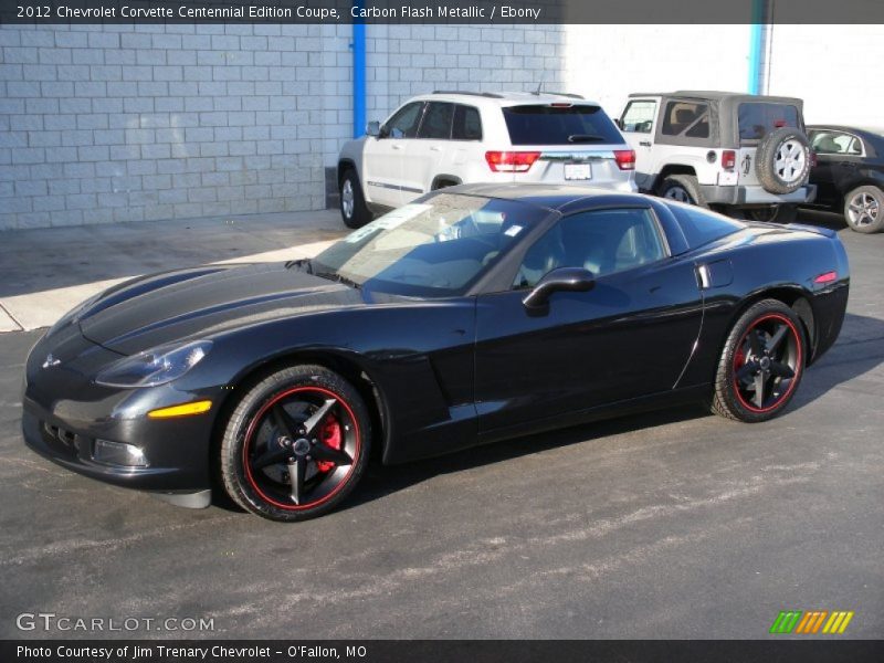 Front 3/4 View of 2012 Corvette Centennial Edition Coupe