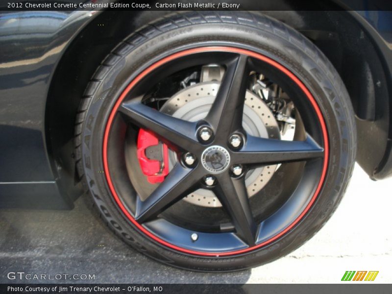  2012 Corvette Centennial Edition Coupe Wheel