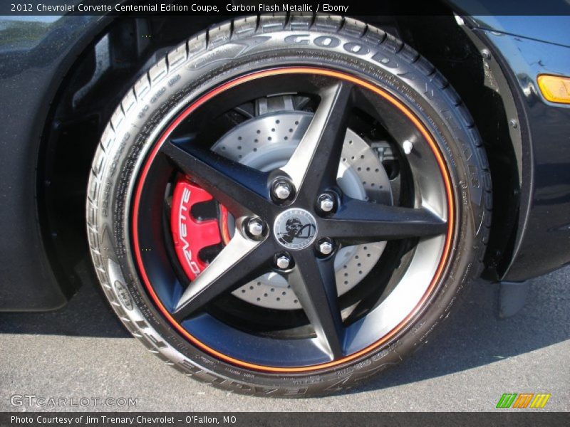  2012 Corvette Centennial Edition Coupe Wheel