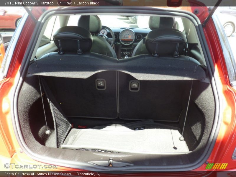 Chili Red / Carbon Black 2011 Mini Cooper S Hardtop
