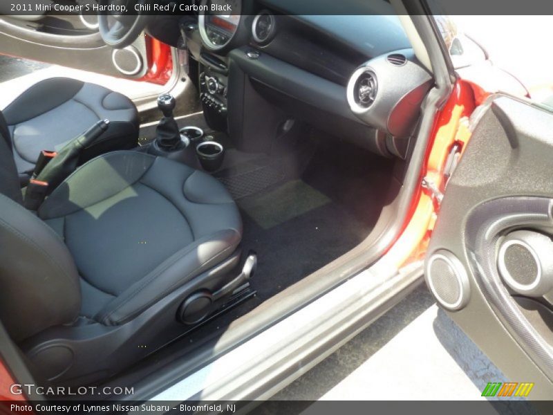 Chili Red / Carbon Black 2011 Mini Cooper S Hardtop