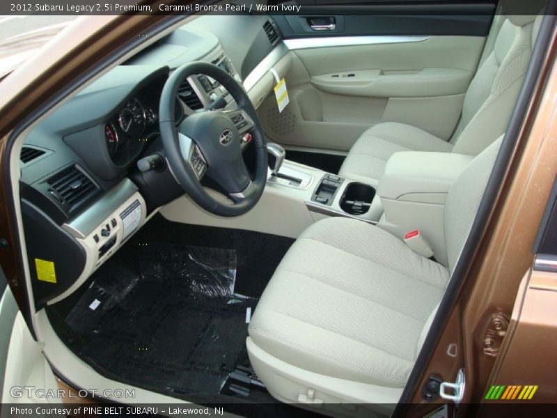 Caramel Bronze Pearl / Warm Ivory 2012 Subaru Legacy 2.5i Premium