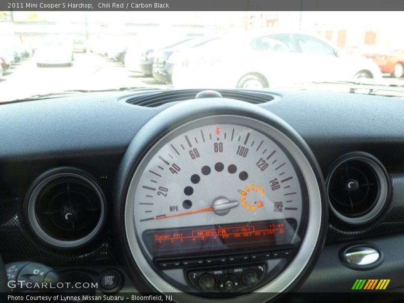 Chili Red / Carbon Black 2011 Mini Cooper S Hardtop