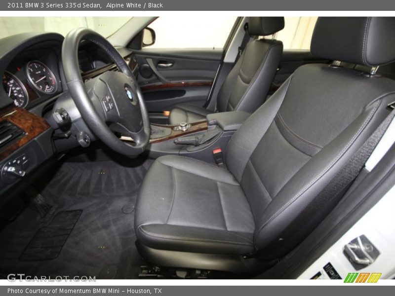Alpine White / Black 2011 BMW 3 Series 335d Sedan