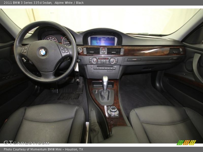 Alpine White / Black 2011 BMW 3 Series 335d Sedan