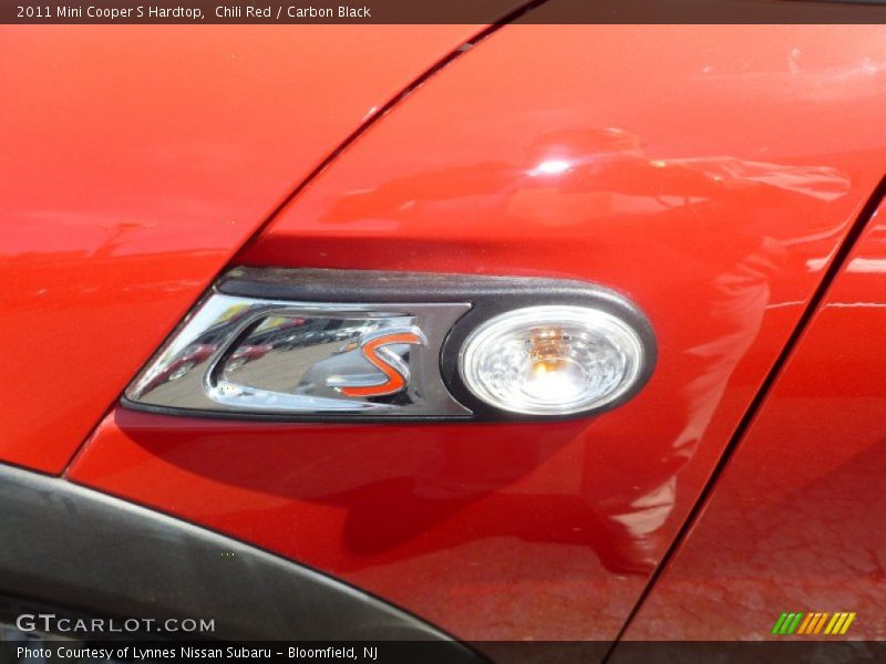 Chili Red / Carbon Black 2011 Mini Cooper S Hardtop