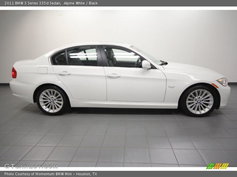 Alpine White / Black 2011 BMW 3 Series 335d Sedan