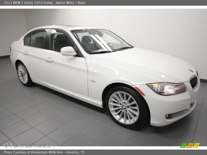 Alpine White / Black 2011 BMW 3 Series 335d Sedan