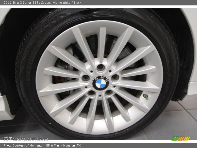 Alpine White / Black 2011 BMW 3 Series 335d Sedan