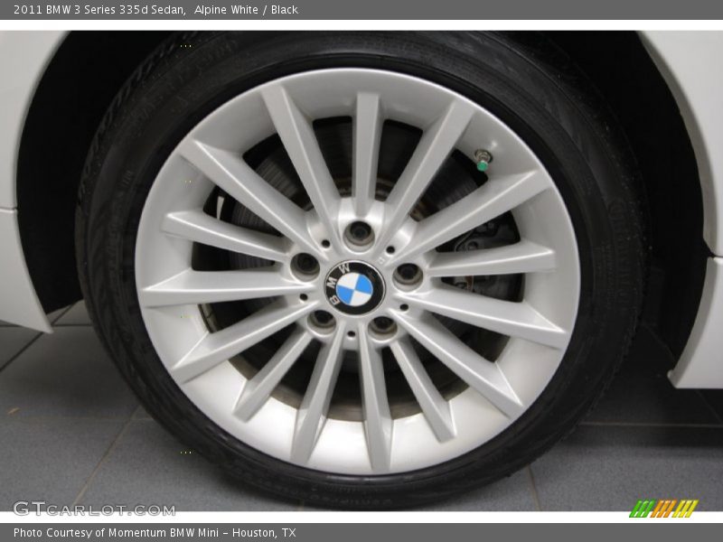 Alpine White / Black 2011 BMW 3 Series 335d Sedan